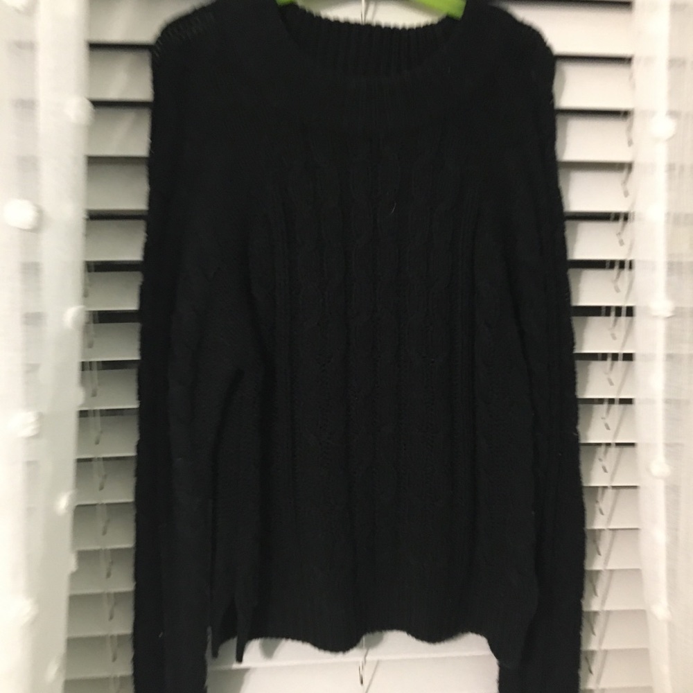 Black sweater
